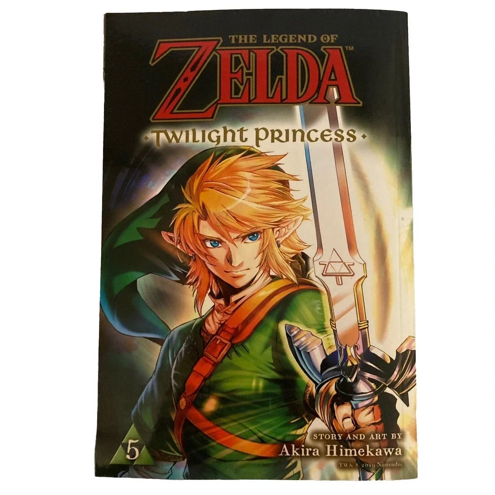 The Legend of Zelda: Twilight Princess 1 2 3 4 5 Graphic Novels Akira Himekawa